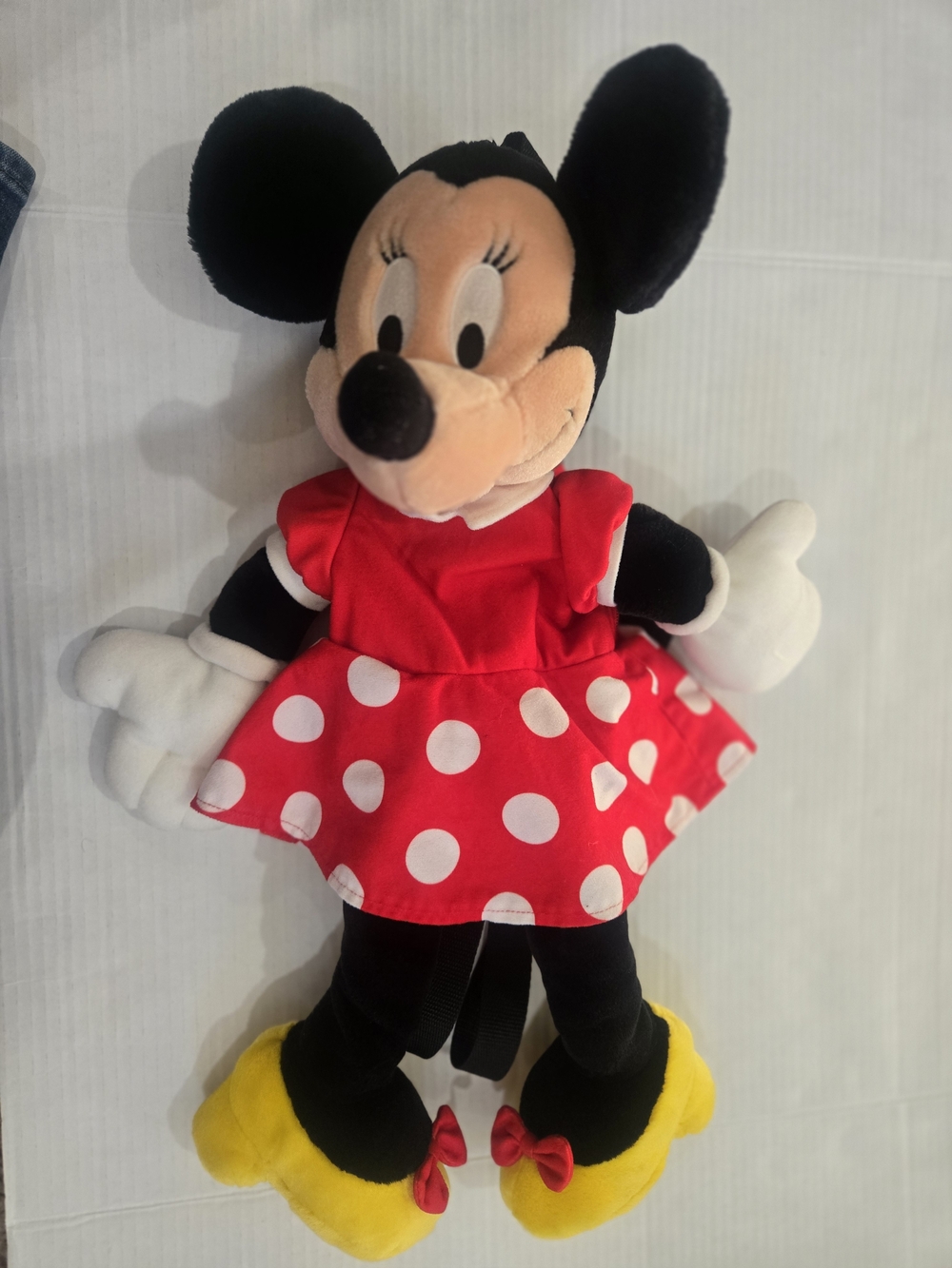 Minnie   Polka Dot Plush Toy Backpack